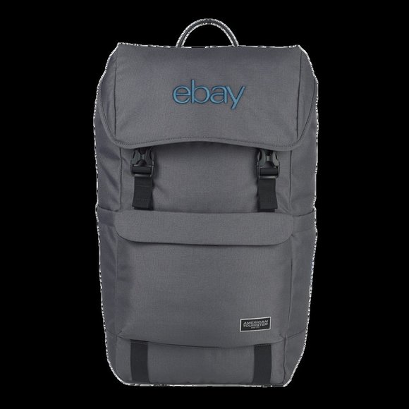 American Tourister® x eBay Backpack, Gray - eBay Open Exclusive - SHIPS FAST💨✅ - Picture 4 of 4